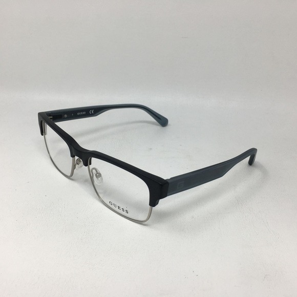 Guess GU1894 002 Designer Square Full Rim Glasses, Men's Matte Black 53-18-140 - Picture 13 of 16